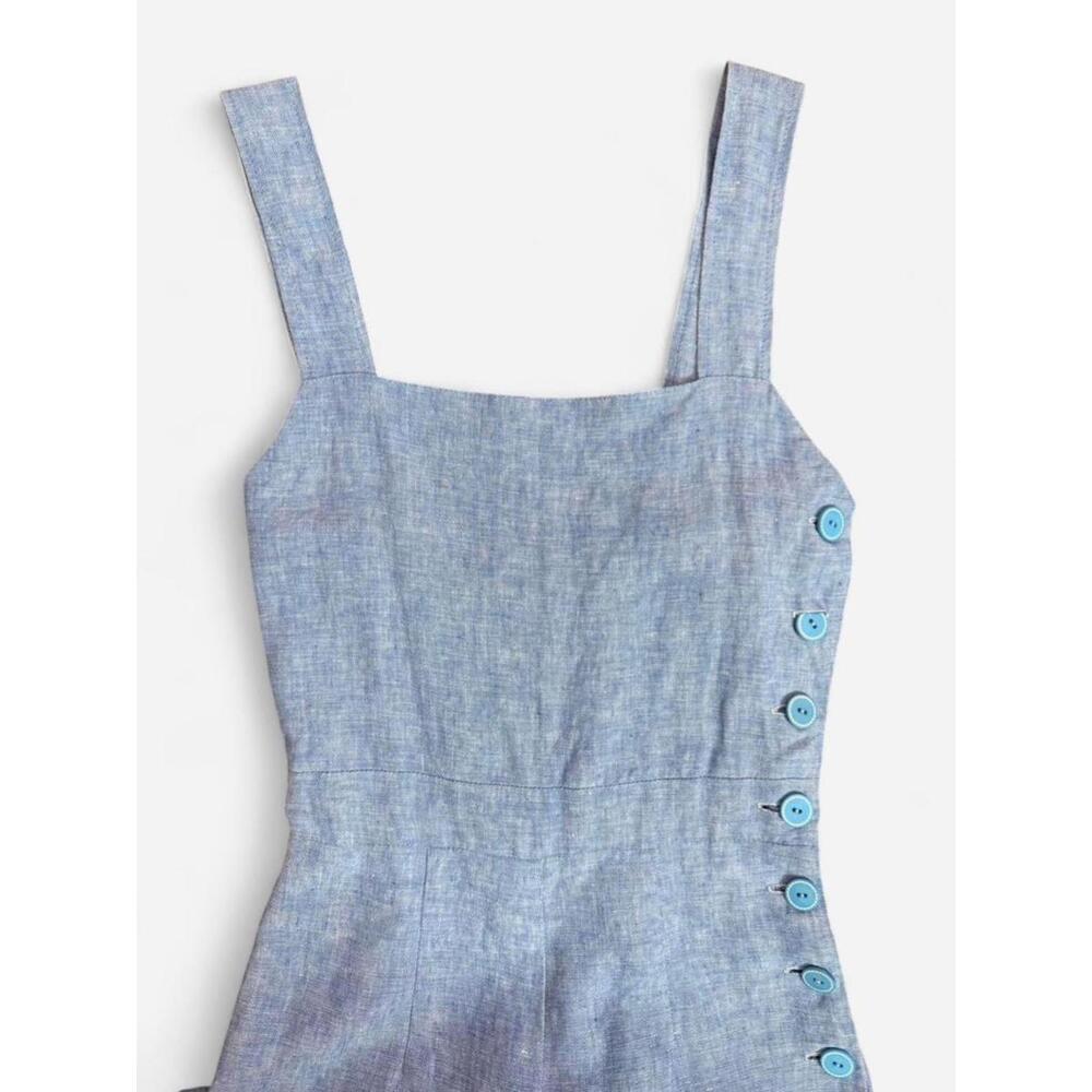 Handmade linen jumpsuit